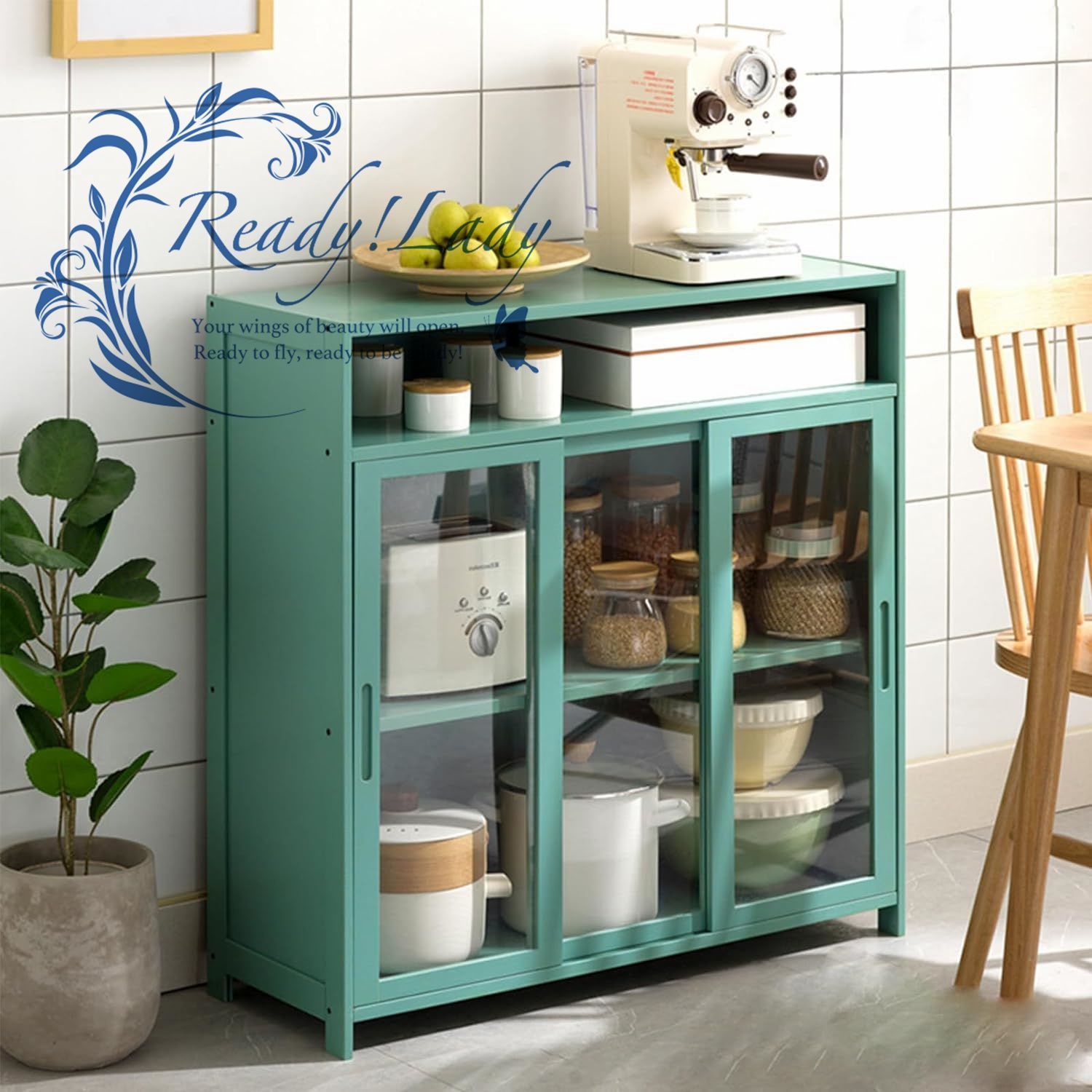 VZX食器棚キッチン収納キッチンカウンター竹製キッチン食器キッチン