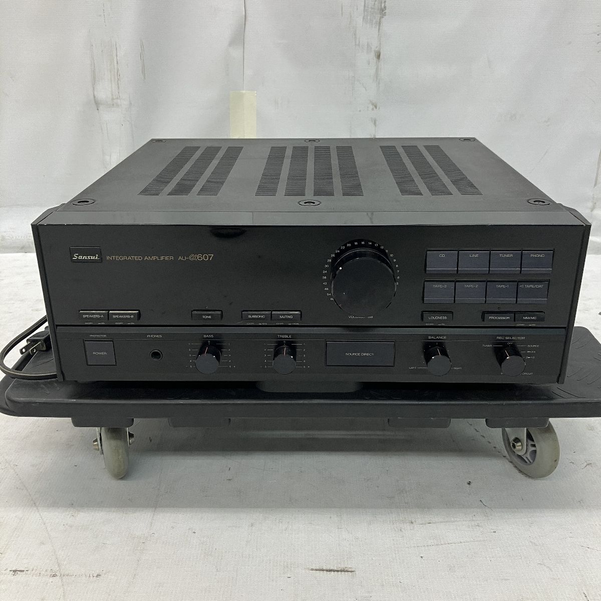 SANSUI AU-α607 プリメインアンプ インテグレーテッドアンプ サンスイ 音響機材 オーディオ機器 中古 C9208366 - メルカリ