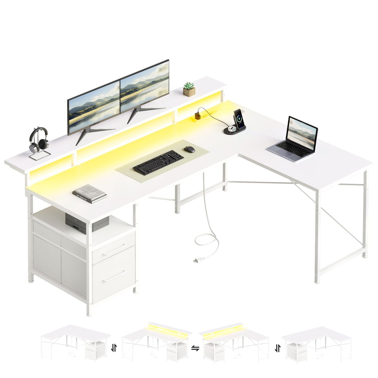 コーナーデスク