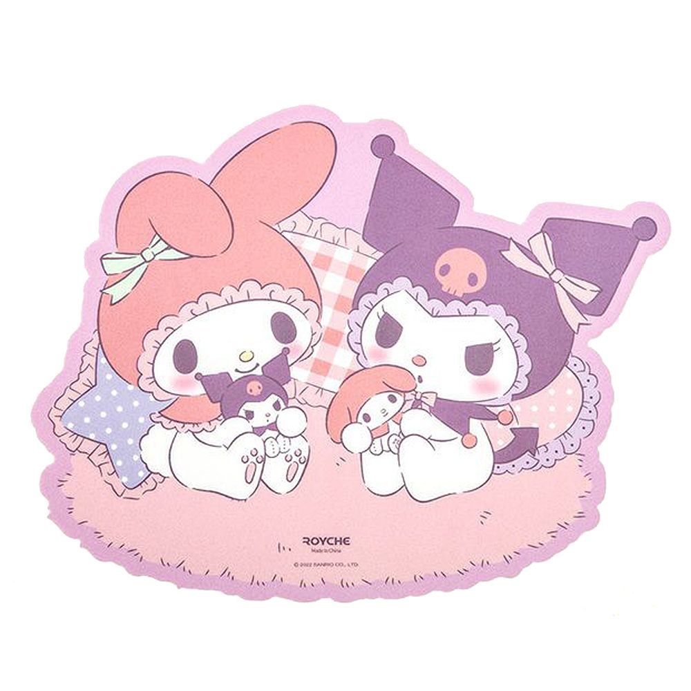 マイメロディ クロミ サンリオ マウスパッド sanrio 人気キャラクター 正規品 かわいい 滑り止め なめらか ずれない マウスパット ワイヤレスマウス 有線マウス プレゼント ギフト パープル ピンク