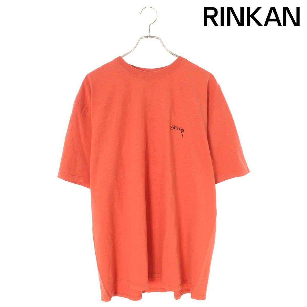 ステューシー  24SS  SMOOTH STOCK PIG DYED TEE ストックロゴピグメントダイTシャツ メンズ L 【2/27～3/18 タイムセール】
