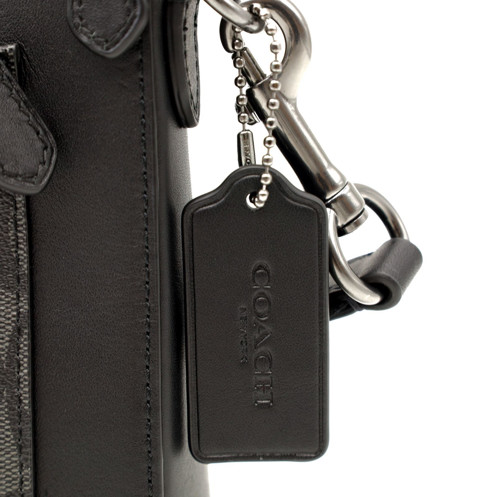 美品 COACH コーチ メンズ ショルダーバッグ ホールデン クロス