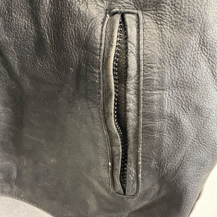 古着 used Real Leather レザージャケット/シングルライダース
