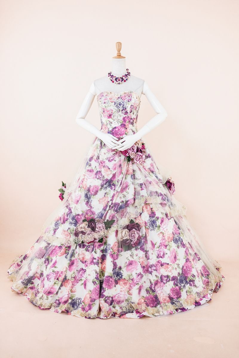 フォーマルドレス》販売 クラレナの ネックレス イヤリング付き Aya na  