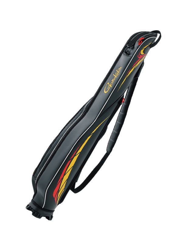 がまかつ がま磯 ロッドケース GC-297 ブラック×ゴールド