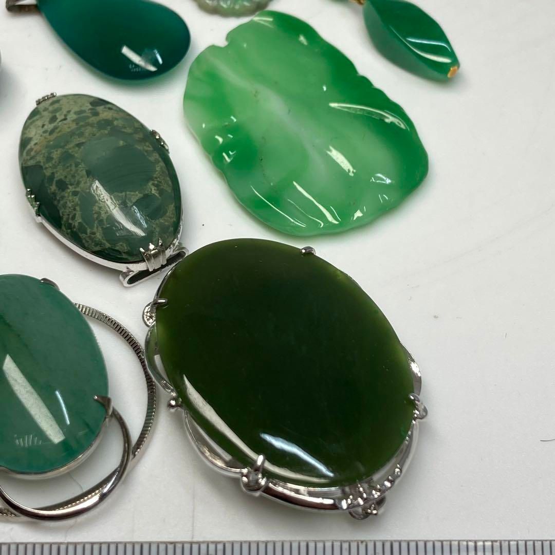 翡翠 小売 アクセサリー色々 68g 東H6-0506ア14 翡翠 アクセサリー色々