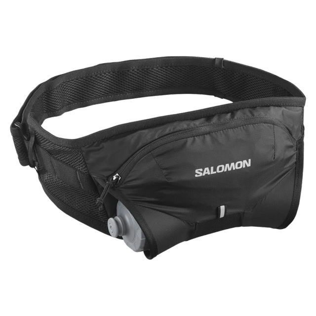 SALOMON サロモン ウエストバッグ CROSS BELT 1 BOTTLE LC2379700 BLACK トレイルランニング クロスベルト ウエストポーチ ランニングベルト トレラン トレイル アウトドア ハイキング 登山 山登り トレッキング