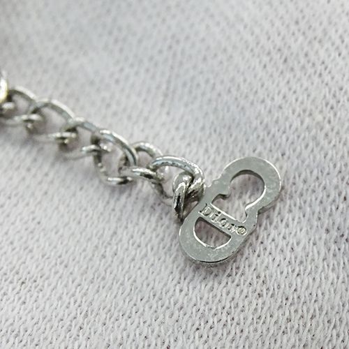 ディオール Dior ネックレス レディース ブランド シルバー