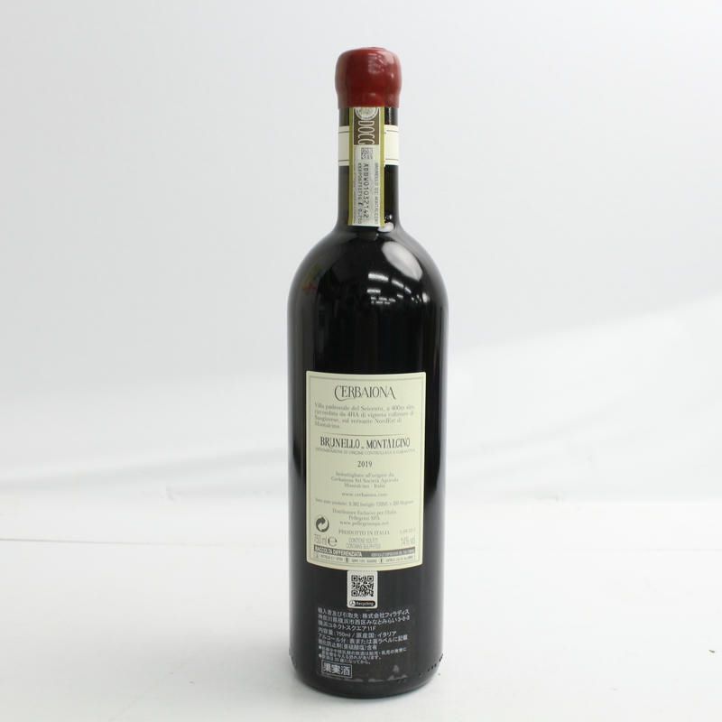 チェルバイオーナ ブルネッロ ディ モンタルチーノ 2019 750ml - メルカリ