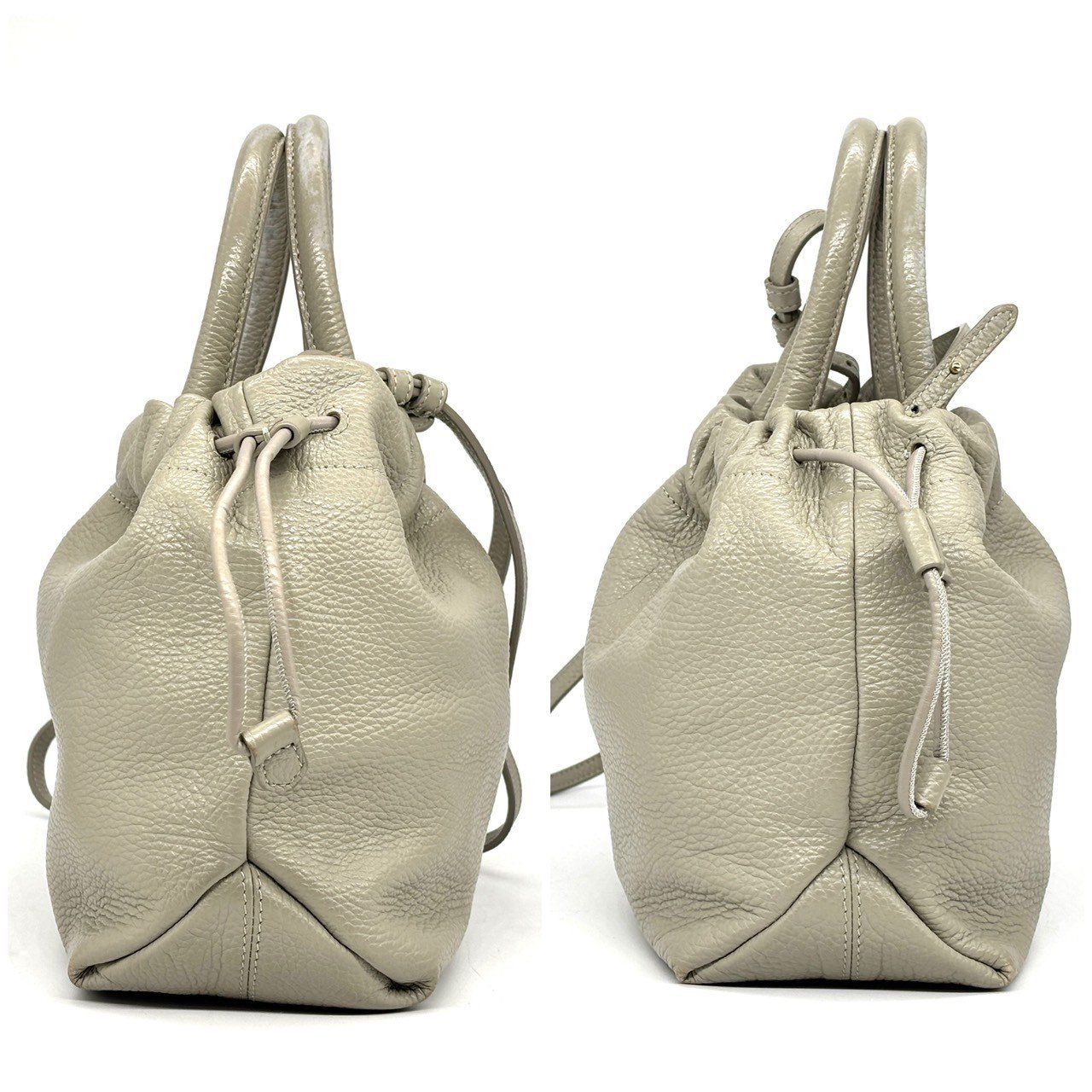 フルラ　ショルダーバッグ　ハンドバッグ　2way　斜め掛け　巾着　ロゴ　レザー しなやかに日常格上げ】 FURLA フルラ エッセンシャル