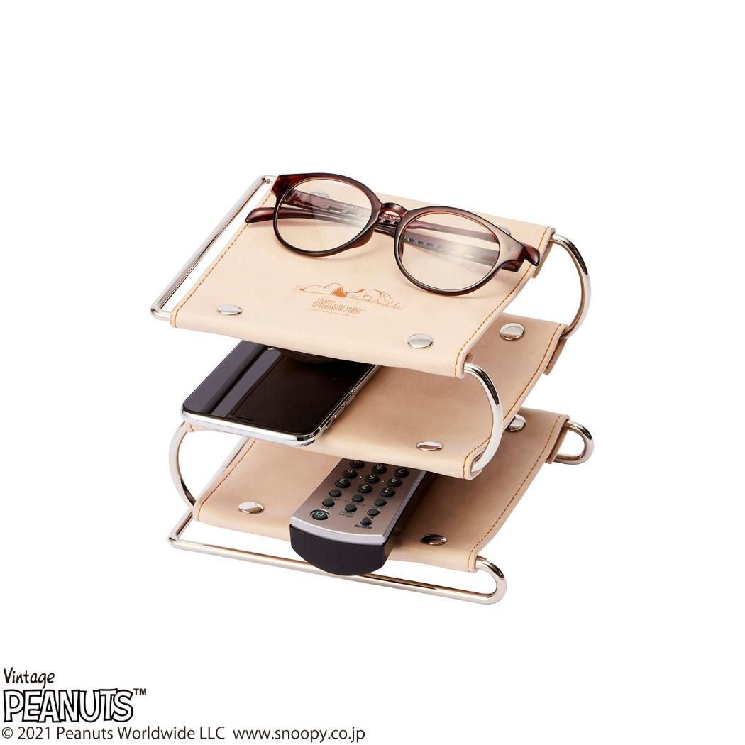 スヌーピー 卓上収納 マルチラック アイボリー ピーナッツ 茶谷産業 リモコン スマホ キャラクター グッズ スヌーピー マルチラック シネマコレクション 151-840568 楽天ビック｜茶谷産業｜Chatani 価格.com