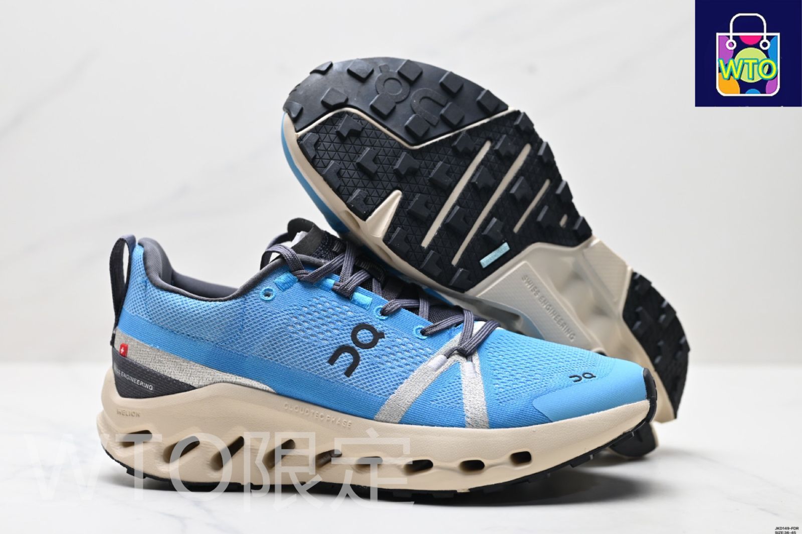 男女兼用のトレイルランニングシューズ