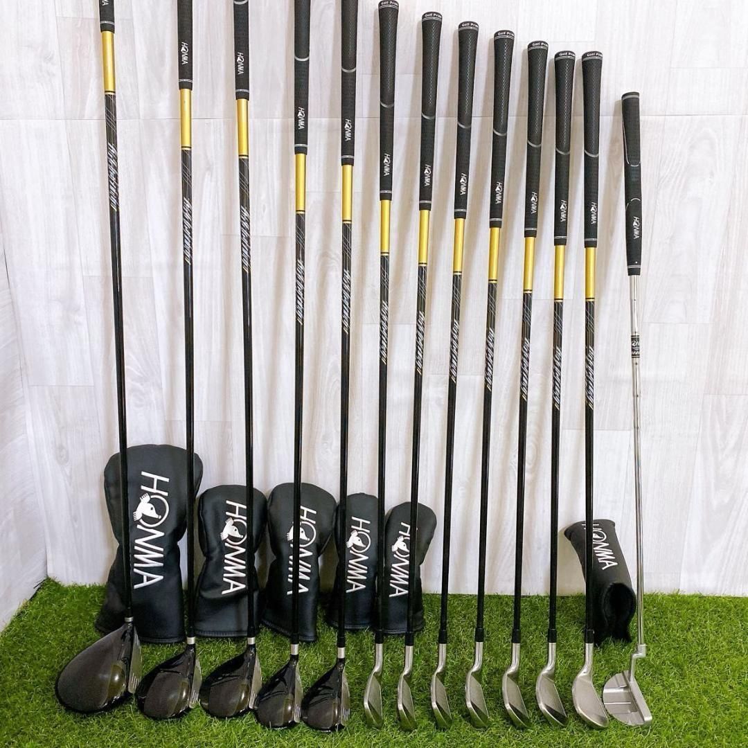 豪華13本 HONMA ホンマ ツアーワールドゼロ メンズゴルフセット SR 豪華13本】ホンマ ツアーワールド ゼロ メンズ ゴルフクラブ