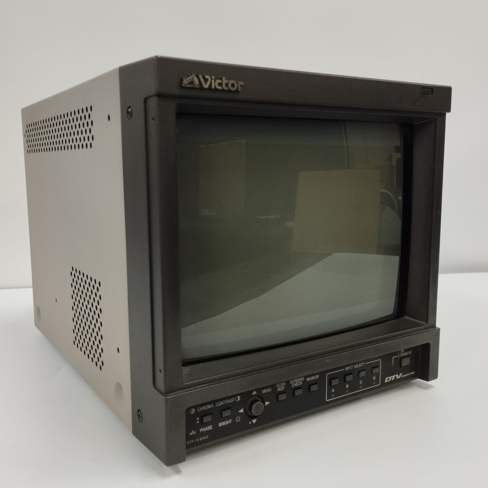 Victor V-100H マルチフォーマットCRTモニター 業務用 美品 Yahoo!オークション Victor DT-V100H 10型マルチフォーマットモニター