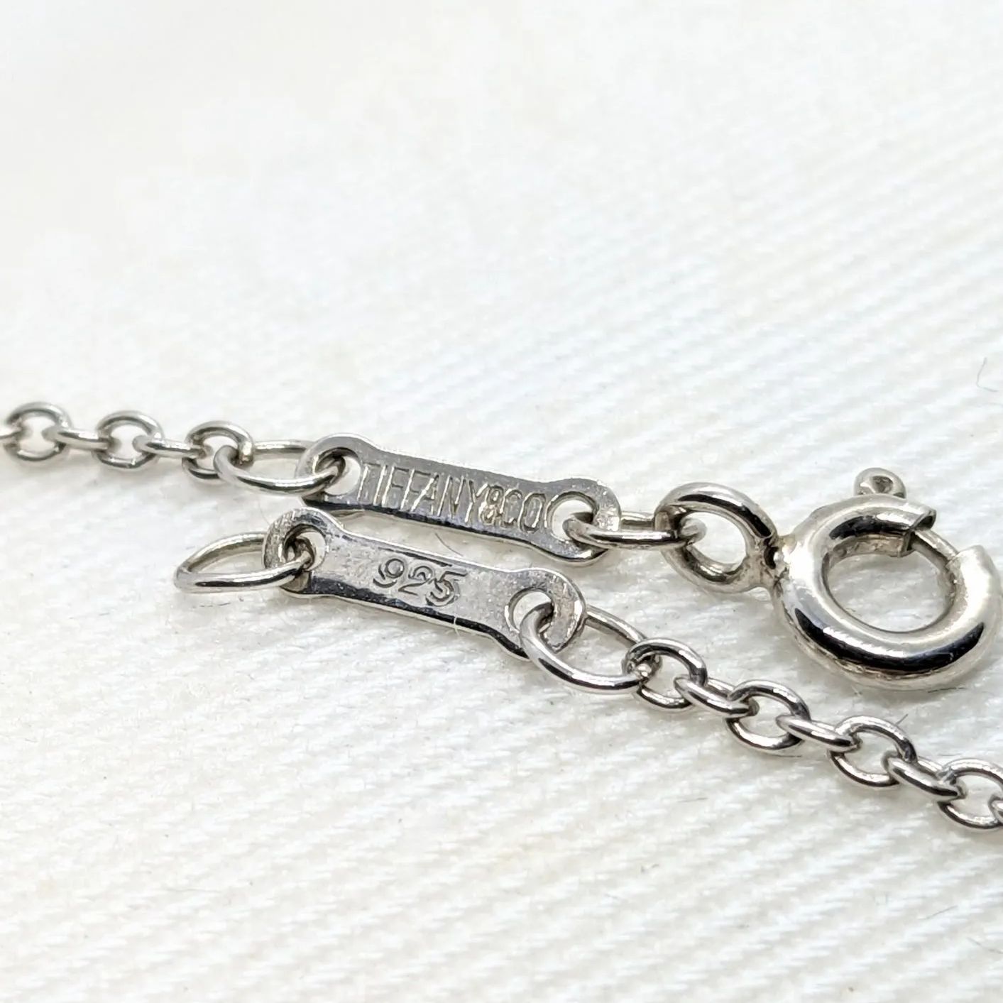 ティファニースターダビデ3連トリプルネックレス925