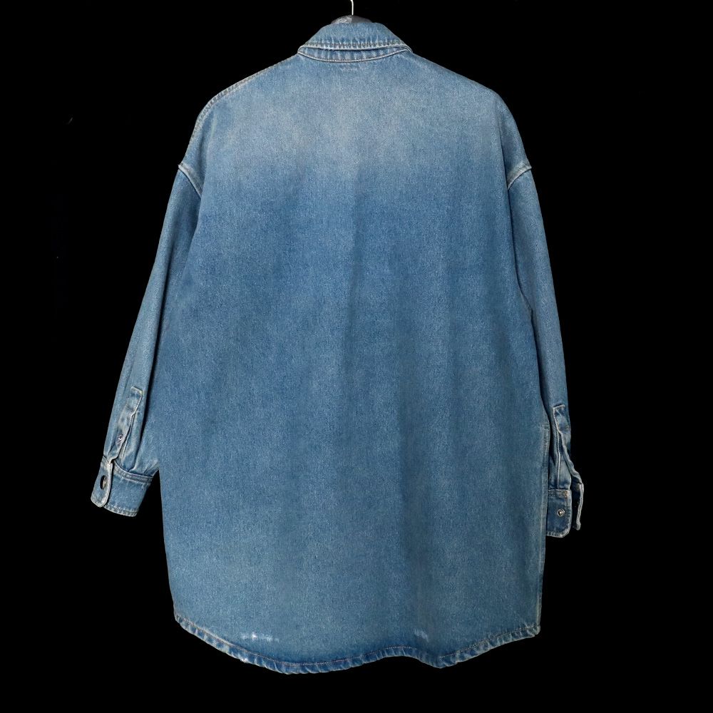 PRADA 21AW オーバーサイズオーガニックデニムシャツ - メルカリ
