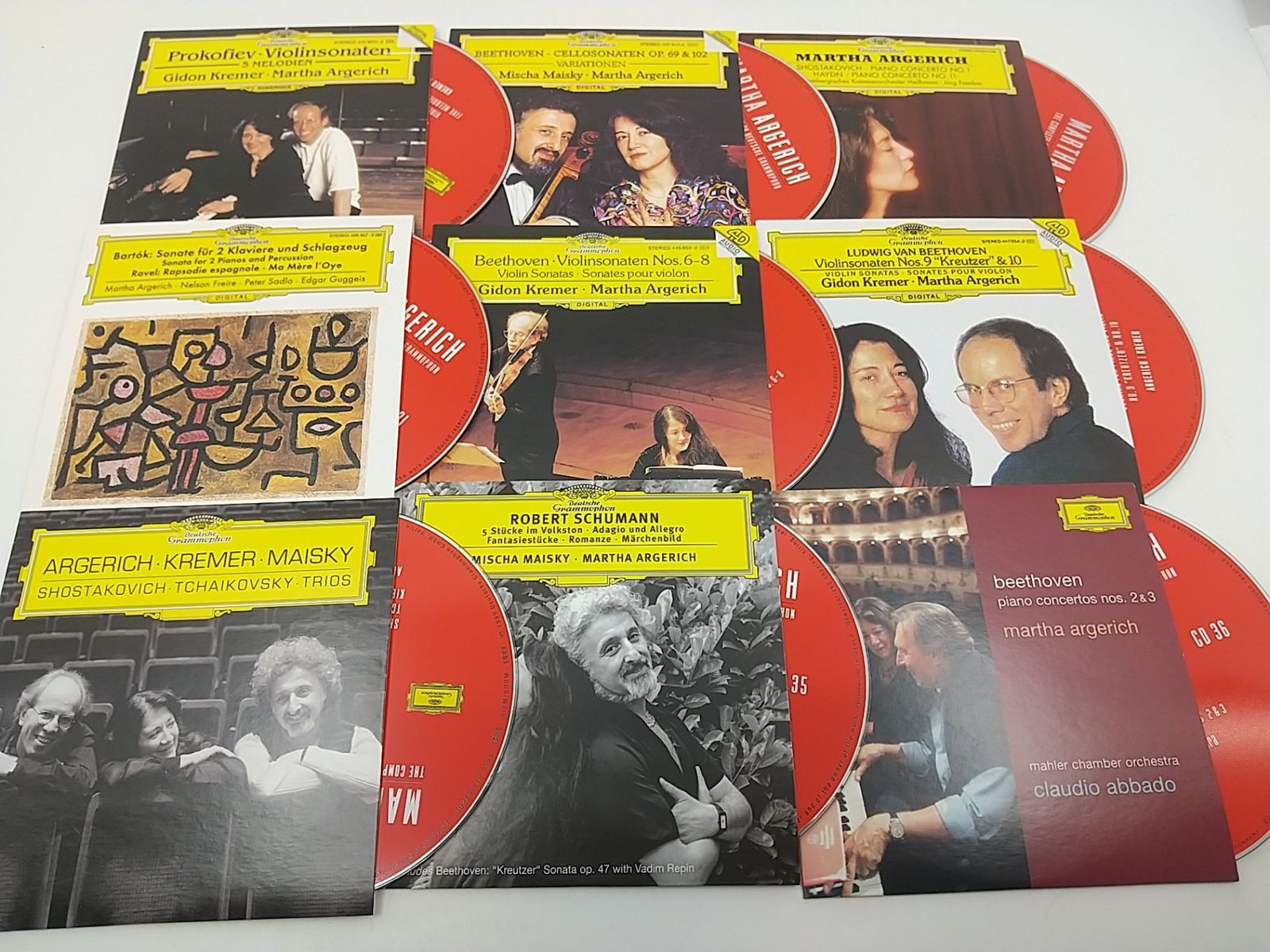 MARTHA ARGERICH THE COMPLETE RECORDINGS ON DEUTSCHE