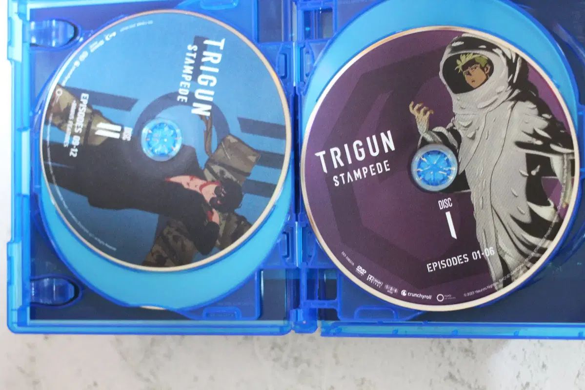 北米 版 盤 期間 トライガン クランチロール オリジナル音声 ブルーレイ Blu-ray