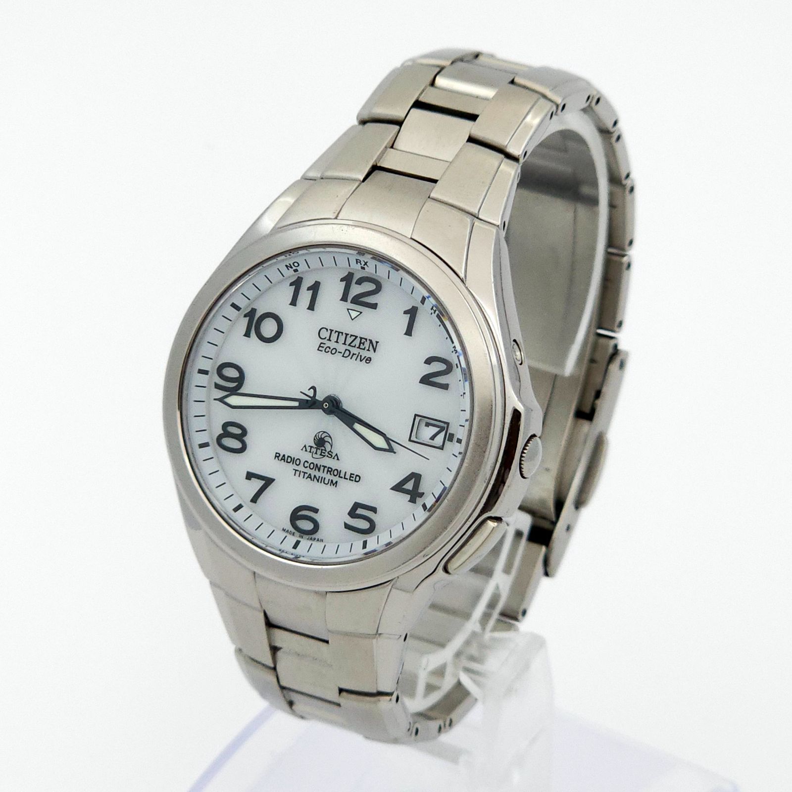 ☆良品 CITIZEN シチズン アテッサ H410-T003788 ソーラー電波