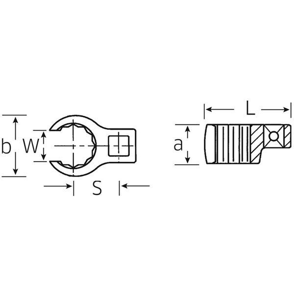 STAHLWILLE（スタビレー） 440-13 （1／4SQ）クローリングスパ - メルカリ