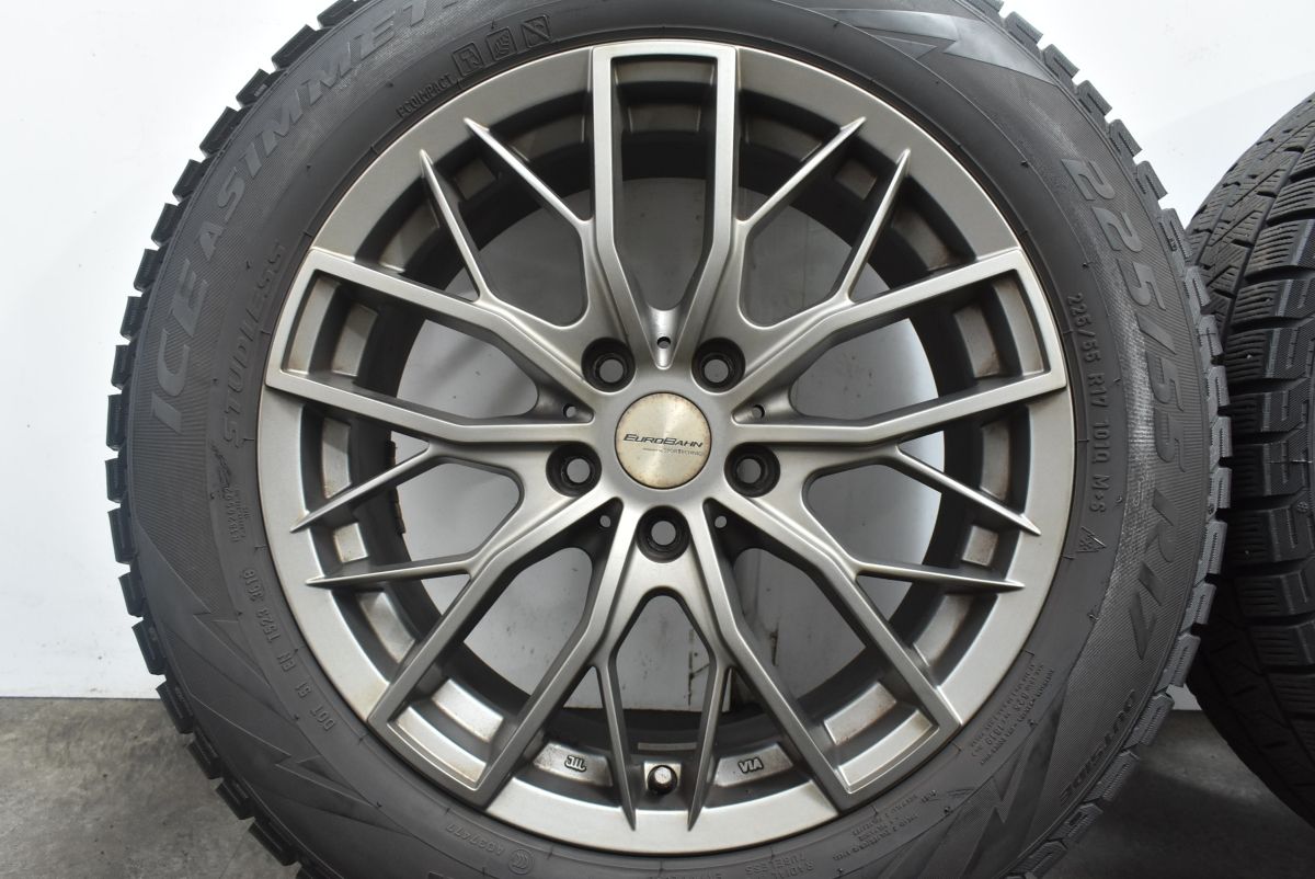 交換用に】ユーロバーン 17in 7.5J +52 PCD112 ピレリ アイス 