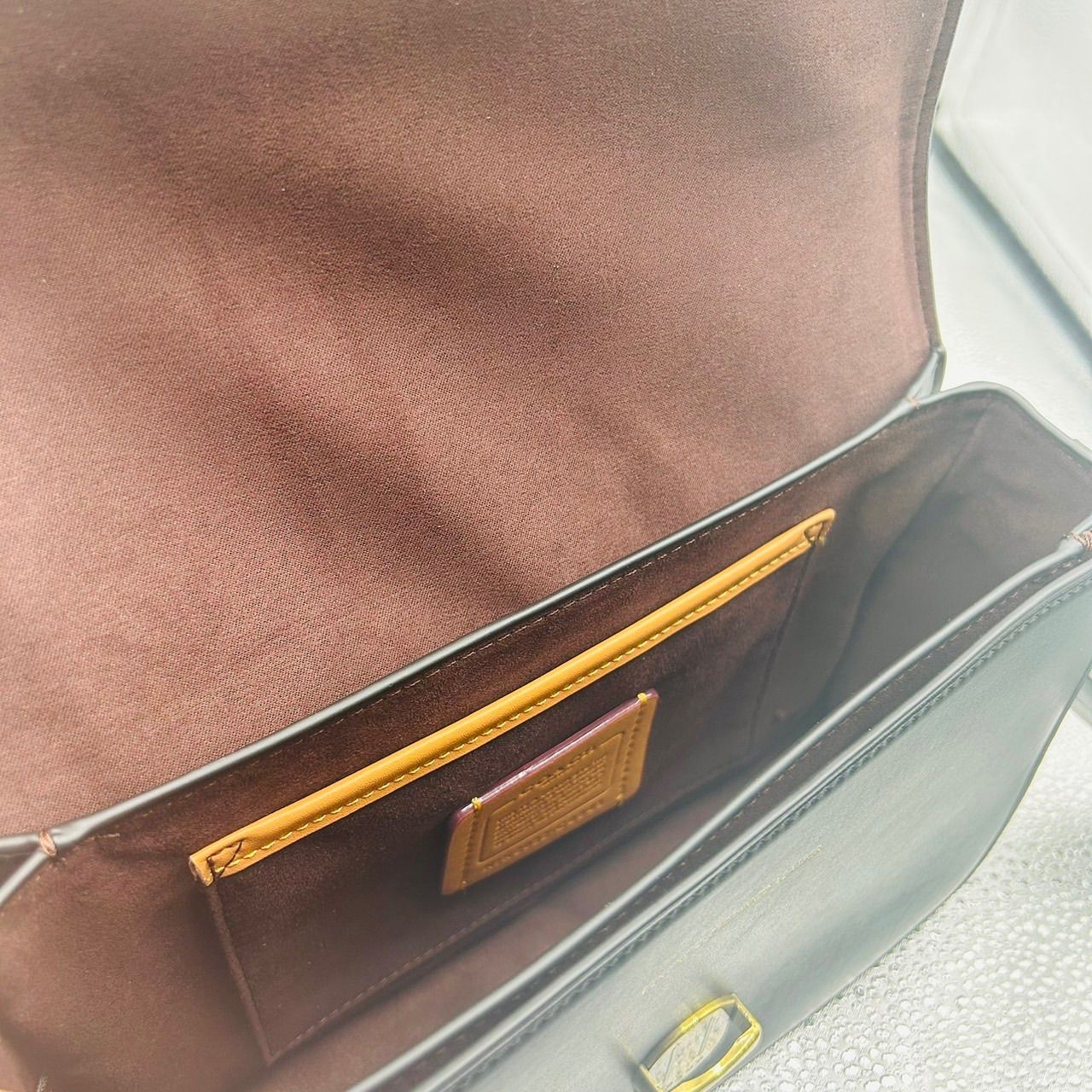 COACH コーチ ストゥディオ レザー ショルダーバッグ ブラック