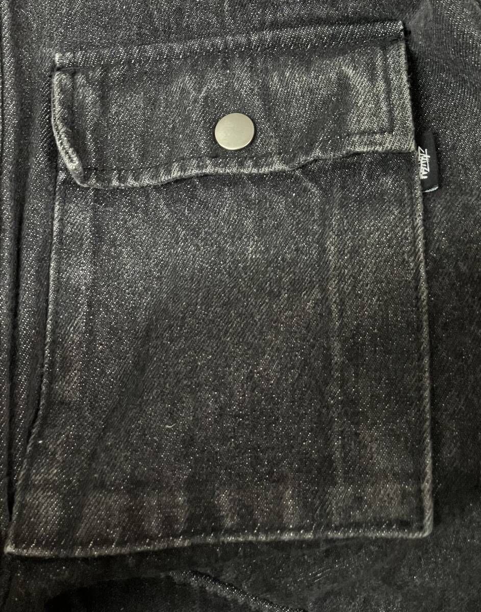 STUSSY ステューシー カバーオール ブラックデニム Gジャン(デニム