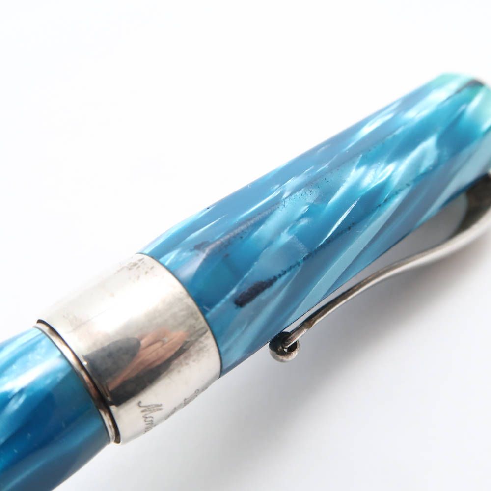 MONTEGRAPPA モンテグラッパ シンフォニーブルー ボールペン 1点 筆記時全長:17.5cm HM692W3 MONTEGRAPPA モンテグラッパ シンフォニーブルー ボールペン 1点