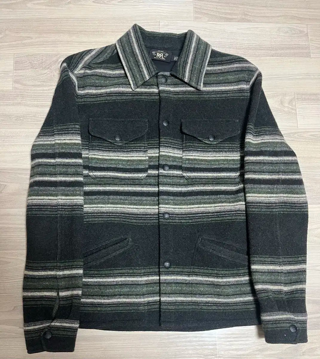 RRL DOUBLE RL カシミア ウール シャツ ジャケット