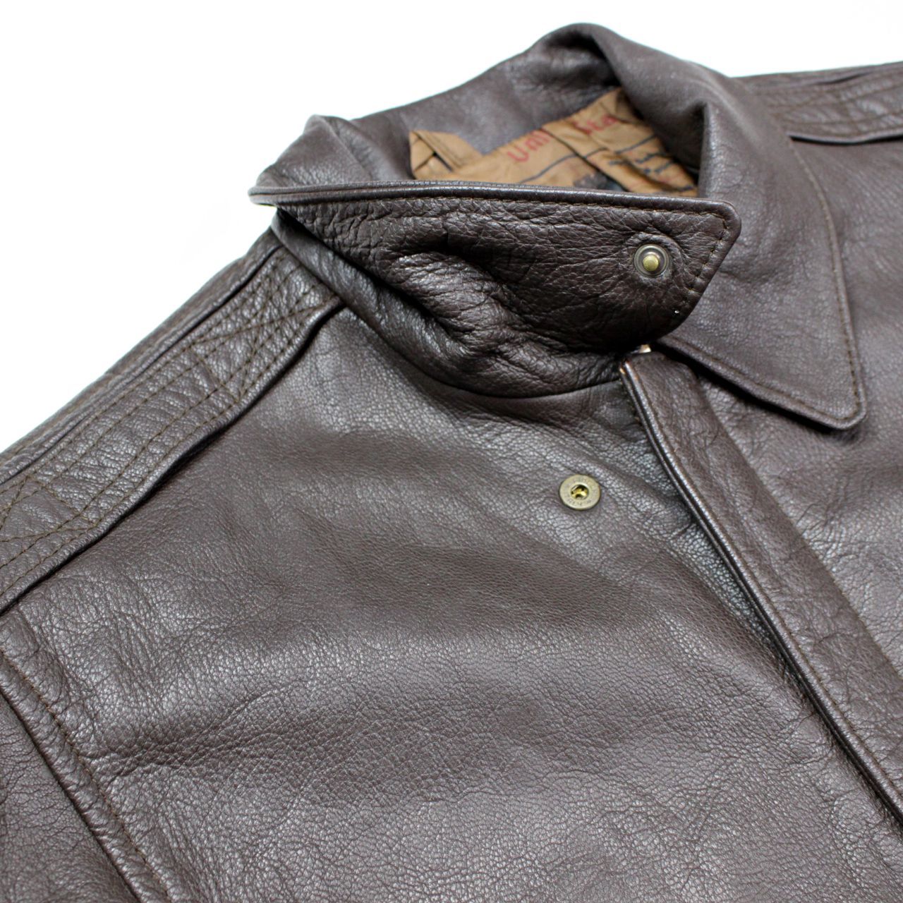 定価約10万 トルコ製 POP'S LEATHER A-2 フライトジャケット 本