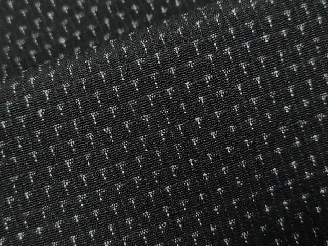 平和屋着物＃男性 羽織 お召地 蚊絣 正絹 逸品 CAAT0477dy