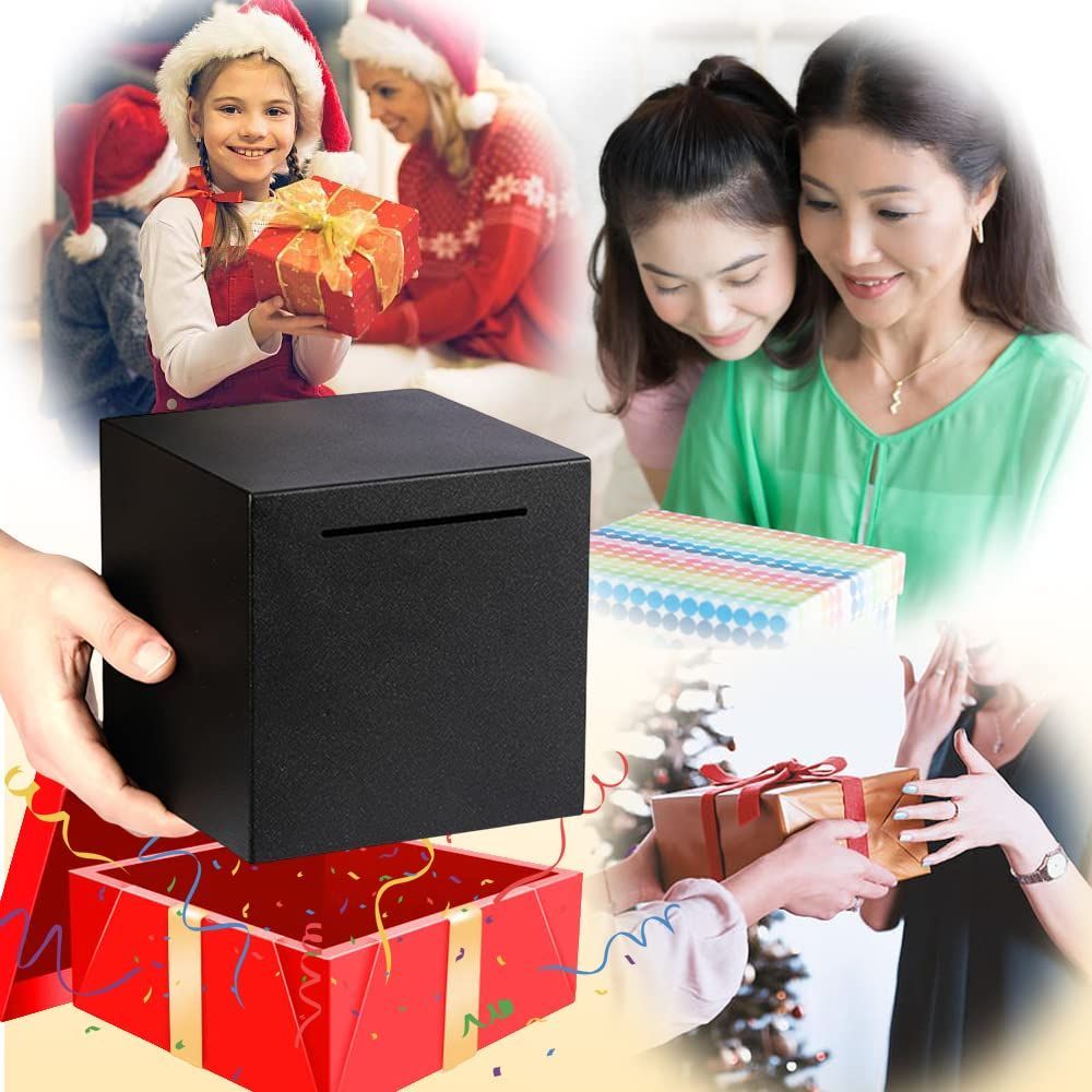 お金 貯金 紙幣 大容量 コイン ステンレス 頑丈 壊さないと取り出せない 金庫 開かない