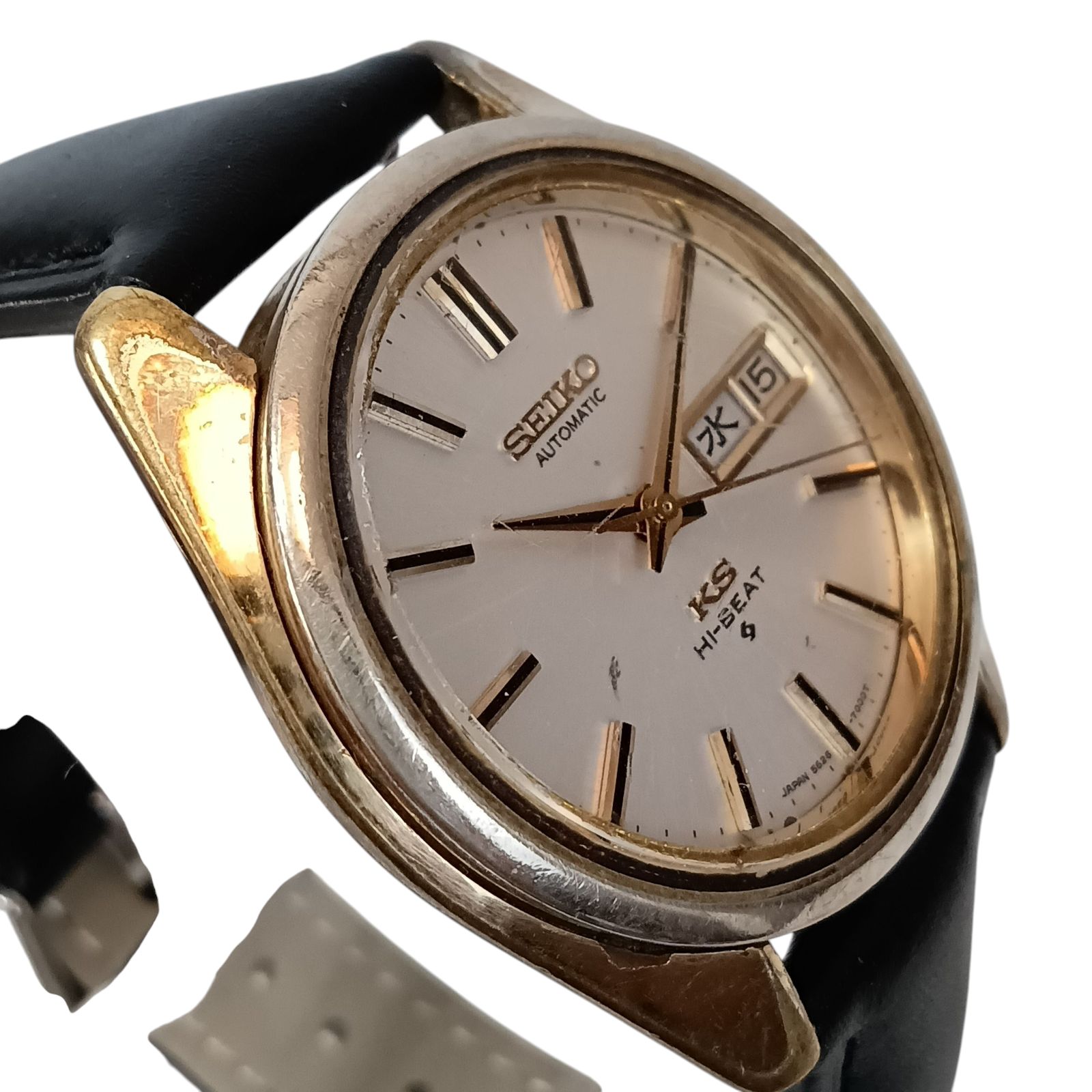 稼働 良品】819-1 KING SEIKO キングセイコー KS HI-BEAT 5626-7000 