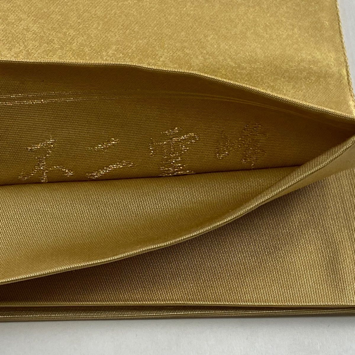 袋帯 美品 逸品 横山大観 落款 じゅらく 不二霊峰 金通し 箔 ベージュ 