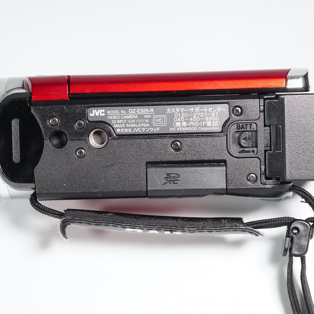 JVC Victor Everio GZ-E325-R レッド 動作OK 1週間保証 /9938