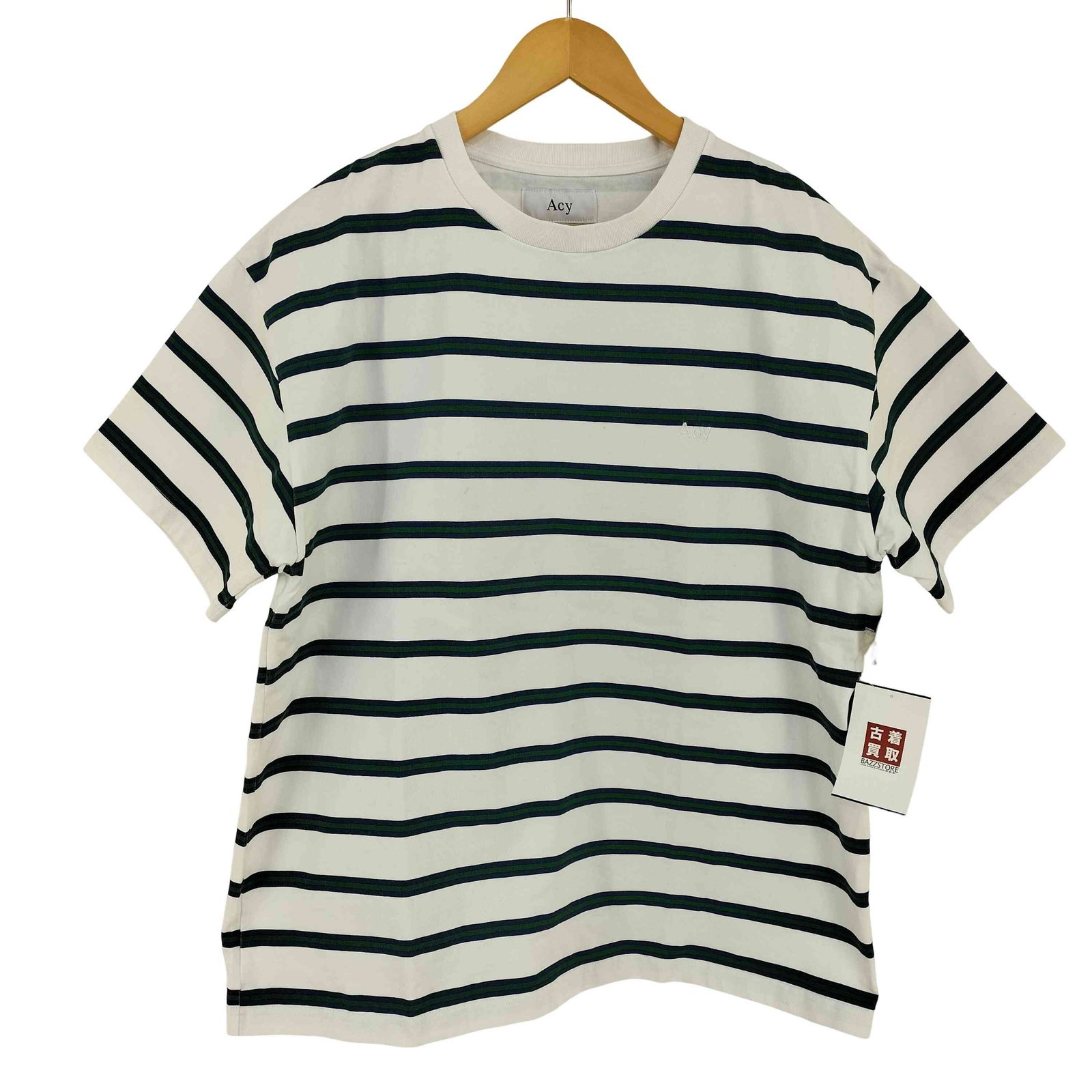ユーズドフルギ USED古着 {{Acy}} 23SS BORDER TEE ボーダーTシャツ メンズ JPN：2 