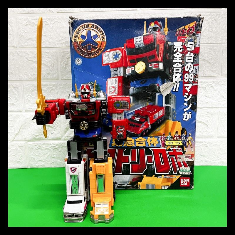 DX超合金 緊急合体ビクトリーロボ 救急戦隊ゴーゴーファイブ バンダイ