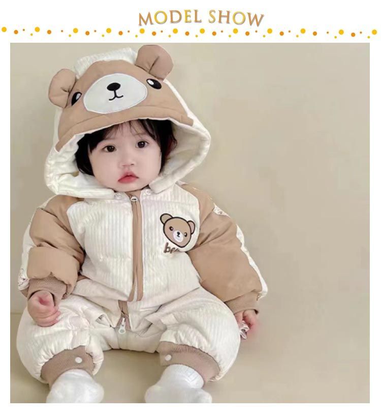 男の子 防寒着 つなぎ 長袖 かわいい 秋 ジャンプスーツ 女の子
