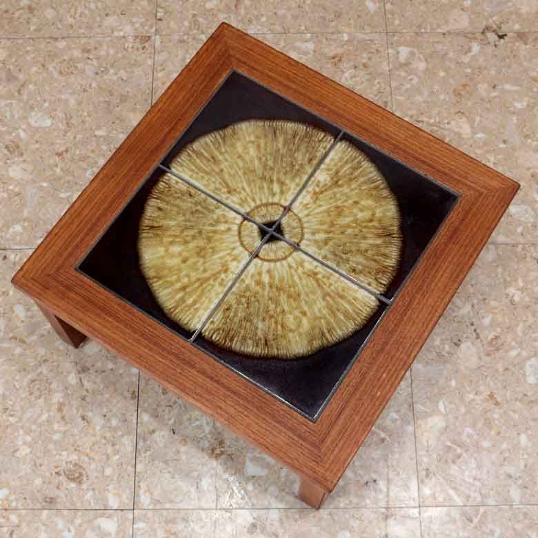 ローテーブル ヴィンテージ デンマーク タイルトップ 北欧 ミッドセンチュリー