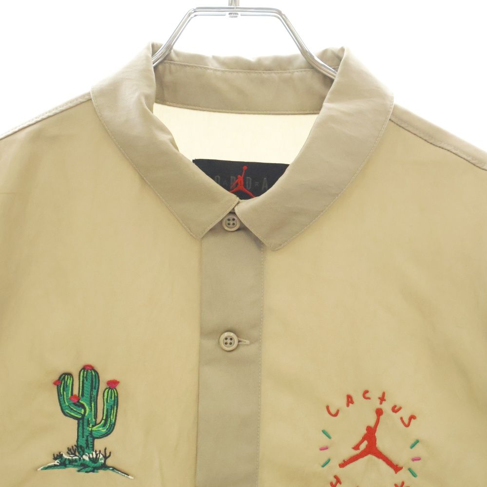 NIKE (ナイキ) 21SS JORDAN BRAND×Cactus Jack Button Down Shirt
