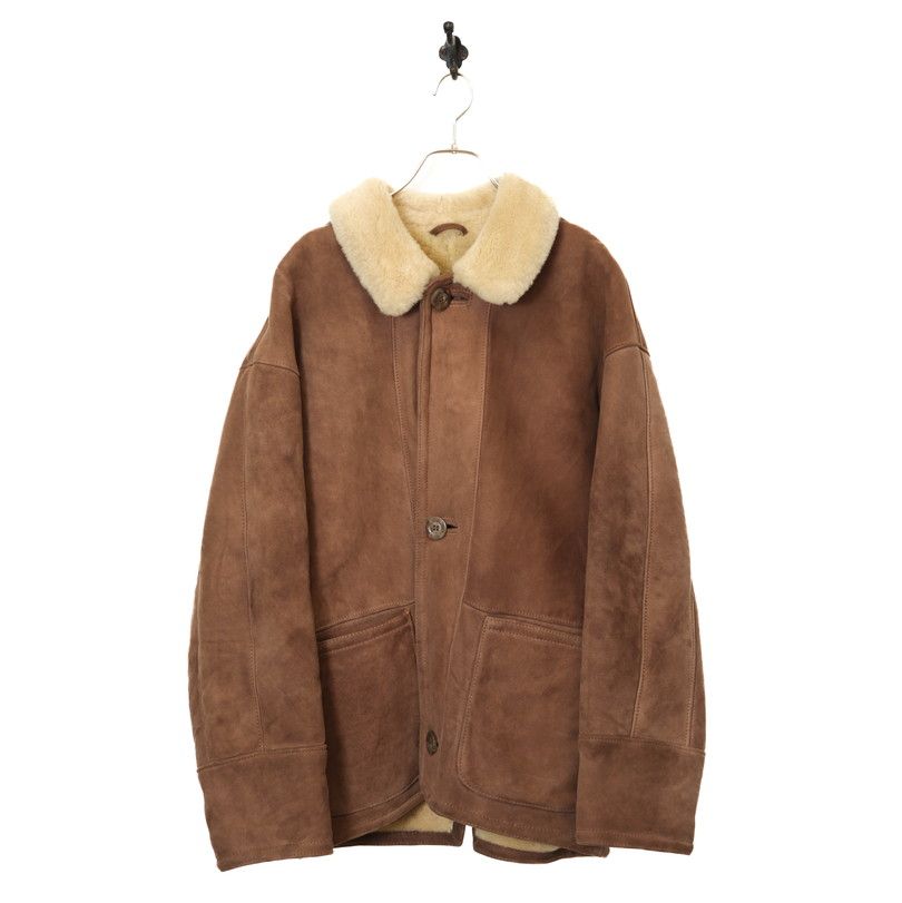 VINTAGE MOUTON JACKET/MADE IN BULGARIA/L