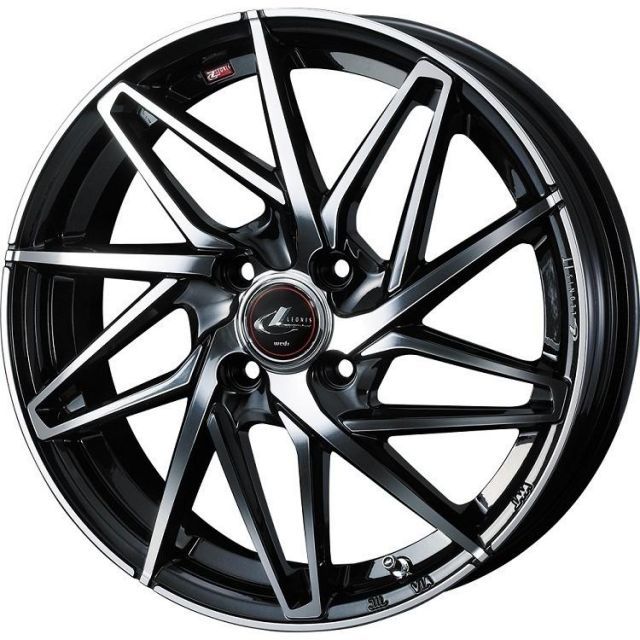 16インチ ウェッズ レオニス IT ホイール4本セット 5.0J-16 45 4|100 4本 PBMC weds LEONIS 品番 40570 OD