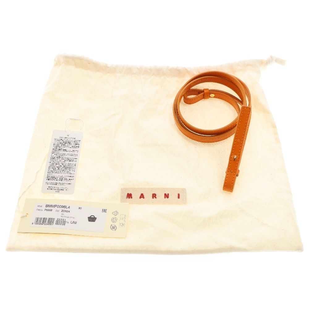 美品【MARNI本物】ハンドバッグ/TROPICALIA MICRO/2WAY MARNI (マルニ) TROPICALIA MICRO トロピカリア マイクロ 2WAY