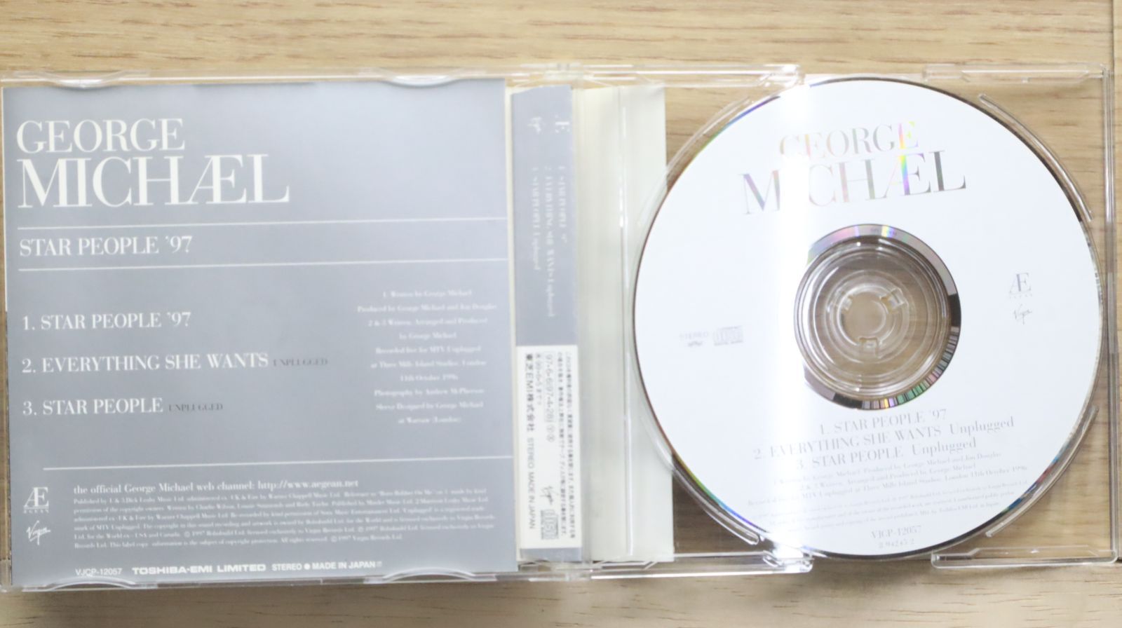 ジョージ・マイケル　ピューター 国内盤CD☆ジョージ・マイケル/George Michael□ スター