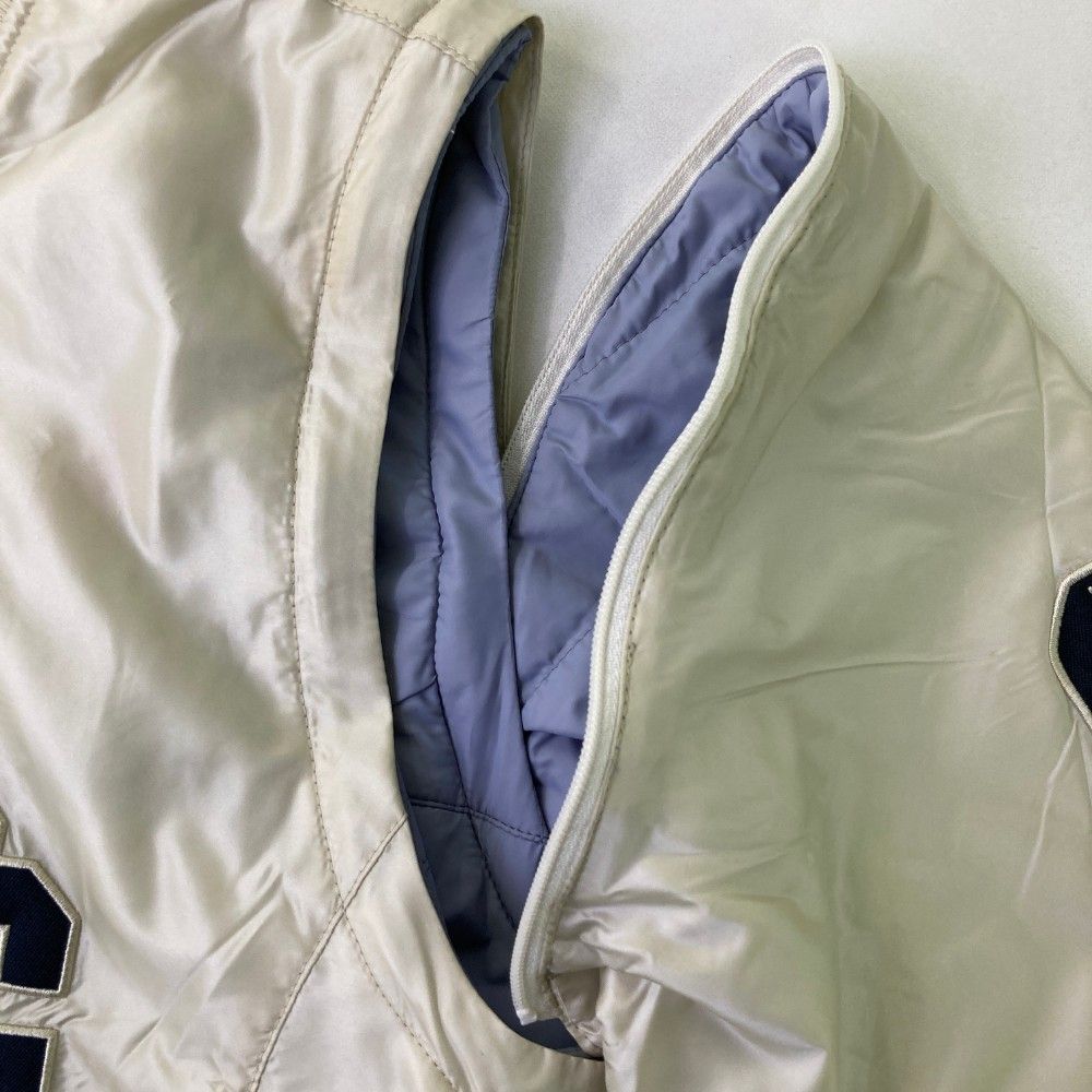 PEARLY GATES 中綿ジャケット レディース ベージュ ネイビー サイズ：1 PEARLY GATES パーリーゲイツ 2way リバーシブル 中綿