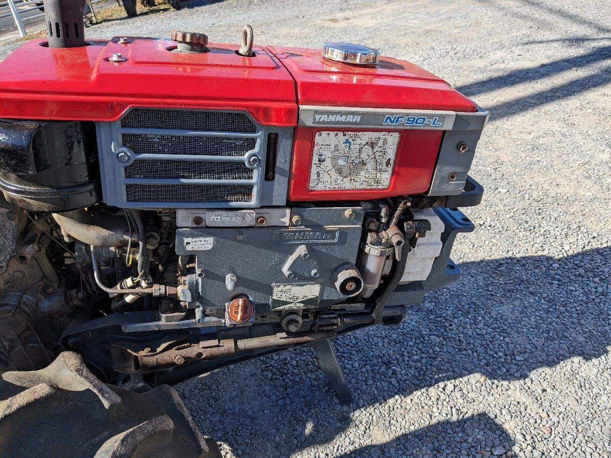 鹿児島発 セル始動 ヤンマー8.5馬力 ディーゼル耕運機YA85
