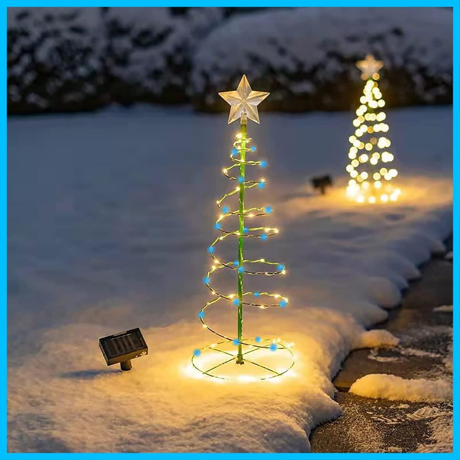 【速発送】S クリスマス 飾り ガーデンライト イルミネーションライト 屋外 防水 ソーラー 小型 クリスマスツリー 埋め込み 明るい 自動点灯 消灯 省エネ 照明飾り おしゃれ クリスマス 飾り