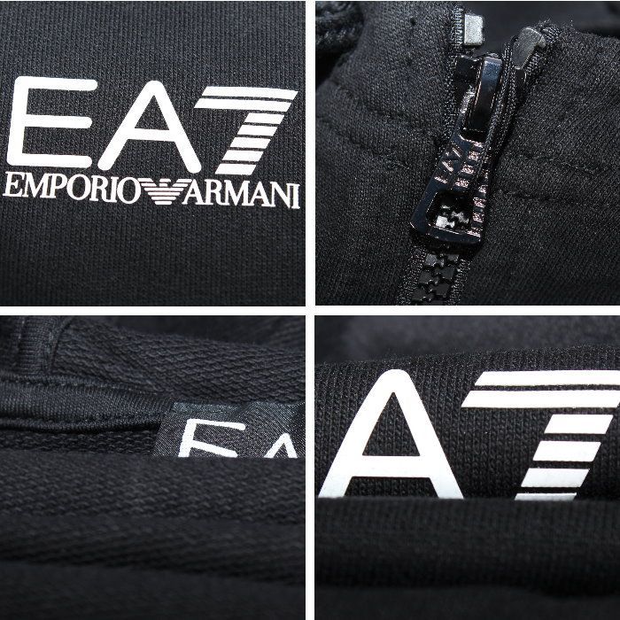 EMPORIO ARMANI EA7 エンポリオアルマーニ スウェットスーツ ブラック 