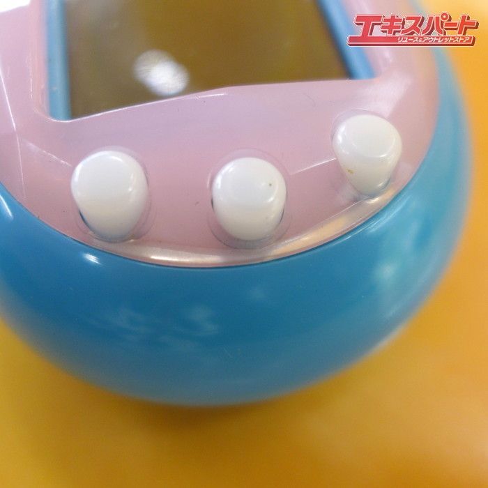 希少 たまごっち ID ミルキーブルー 動作品 たまともストラップセット