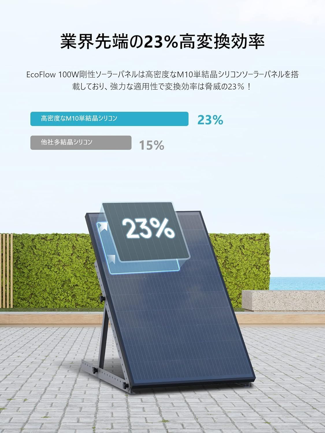 ソーラーパネル　未使用品　EF ECOFLOW 2枚セット 100W ソーラーパネル 未使用品 EF ECOFLOW 2枚セット 100W